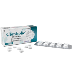 Clembuterol — Cooper Pharma Clenbolic 40mcg 50 tabletes