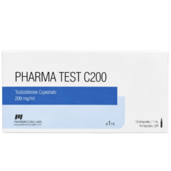 Cipionato de Testosterona — Pharmacom Pharma TEST C200 Testosterone Cypionate 250mg/ml 10ml