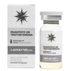 Enantato de Testosterona — Bratva 250mg/10ml Bujão