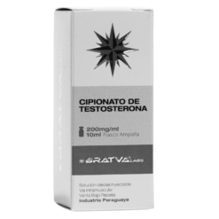 Cipionato de Testosterona — Bratva 200mg/10ml