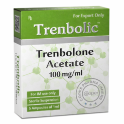 Acetato de Trembolona — Cooper Pharma Trenbolic Acetato de Trenbolona 100mg/1ml 5 Ampolas