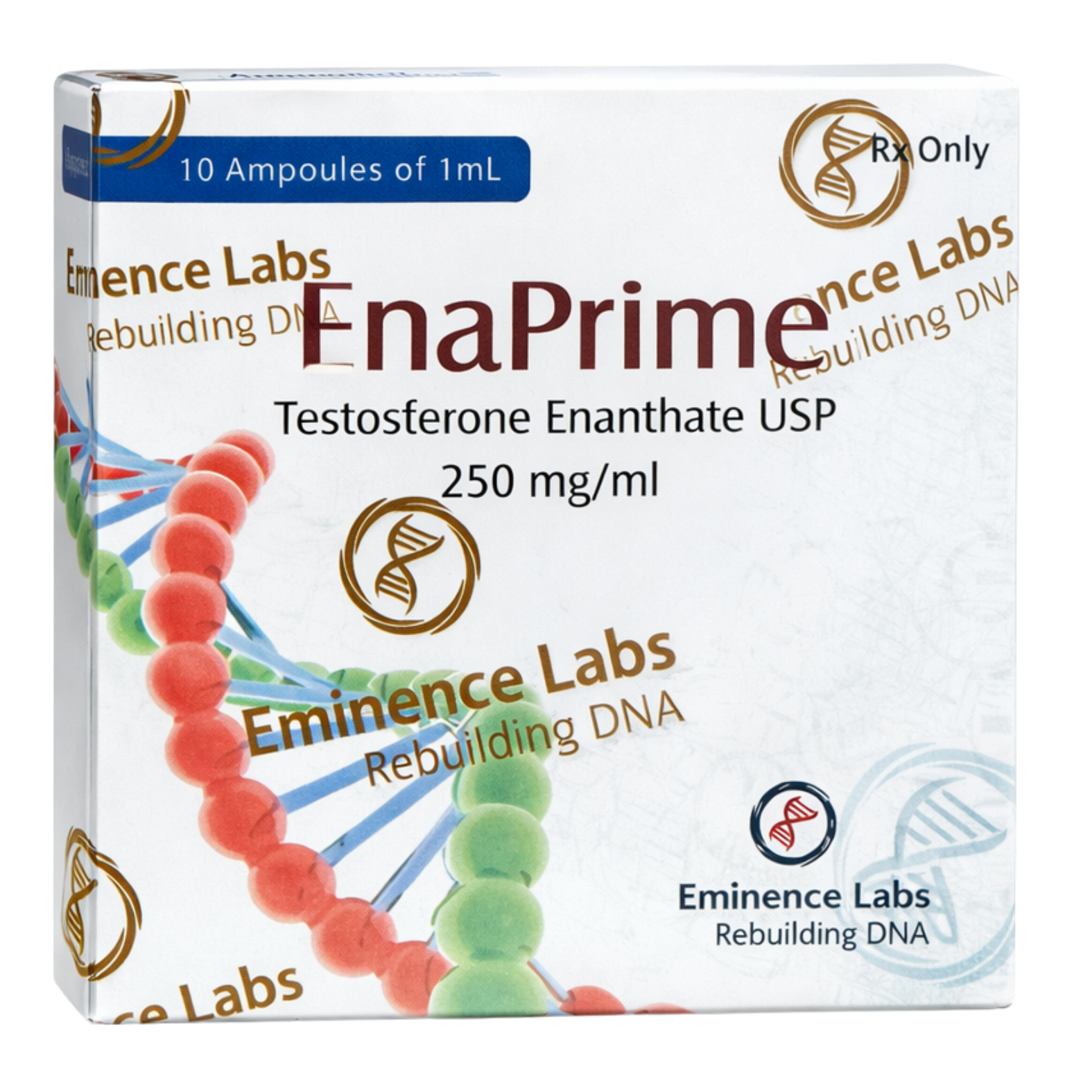Enantato de Testosterona — Eminence EnaPrime 250mg/1ml 10 ampolas 1ml