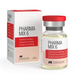 Enantato de Masteron — Pharmacom Pharma Mix 6 10ml Trenbolona Enantato Testosterona Enantato Drostanolona Masteron Enantato
