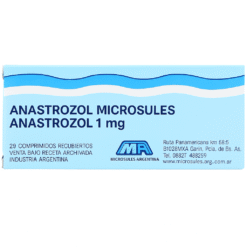 Anastrozol — Microsules 1mg 28 Comprimidos