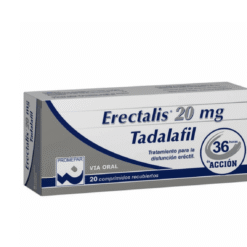 Tadalafil — Promepar Erectalis 20mg 20 Comprimidos