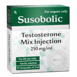Durateston — Cooper Pharma Susobolic Testosterona 250mg 1ml x 10 Ampolas