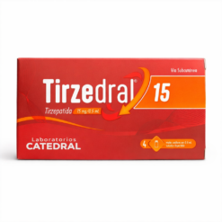 Tirzepatida — Tirzedral 15mg 4 ampolas
