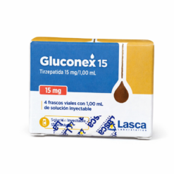 Tirzepatida — Gluconex 15mg 4 ampolas