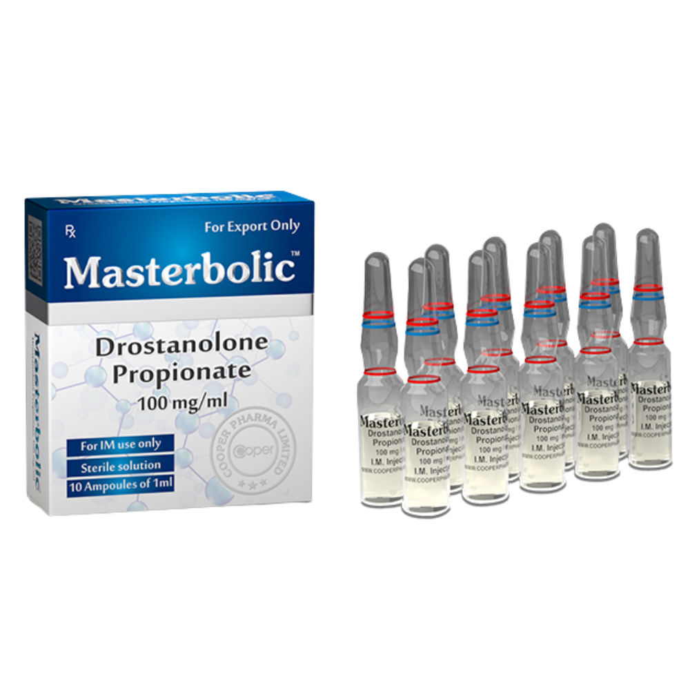 Propionato de Masteron — Cooper Pharma Masterbolic 100mg/ml 10x1ml