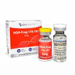 HGH Fragment — Gen-Health HGH Frag 176-191 Hormônio do Crescimento GH 10mg + Água Bacteriostática