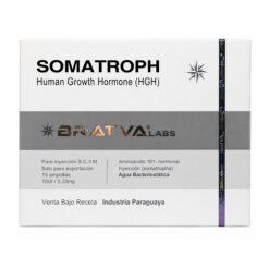 GH — Bratva Somatroph HGH Somatropina Hormônio do Crescimento 10 UI 10 ampola