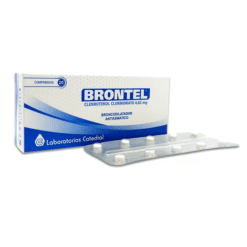 Clembuterol — Catedral Brontel Clorhidrato Broncodilatador Antiasmático 0,02mg 20 Comprimidos