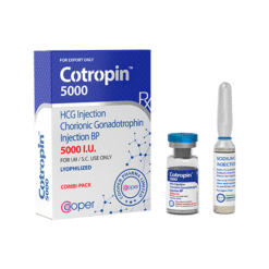 HCG — Cooper Pharma Cotropin Injection Chorionic Gonadotrophin 5000IU