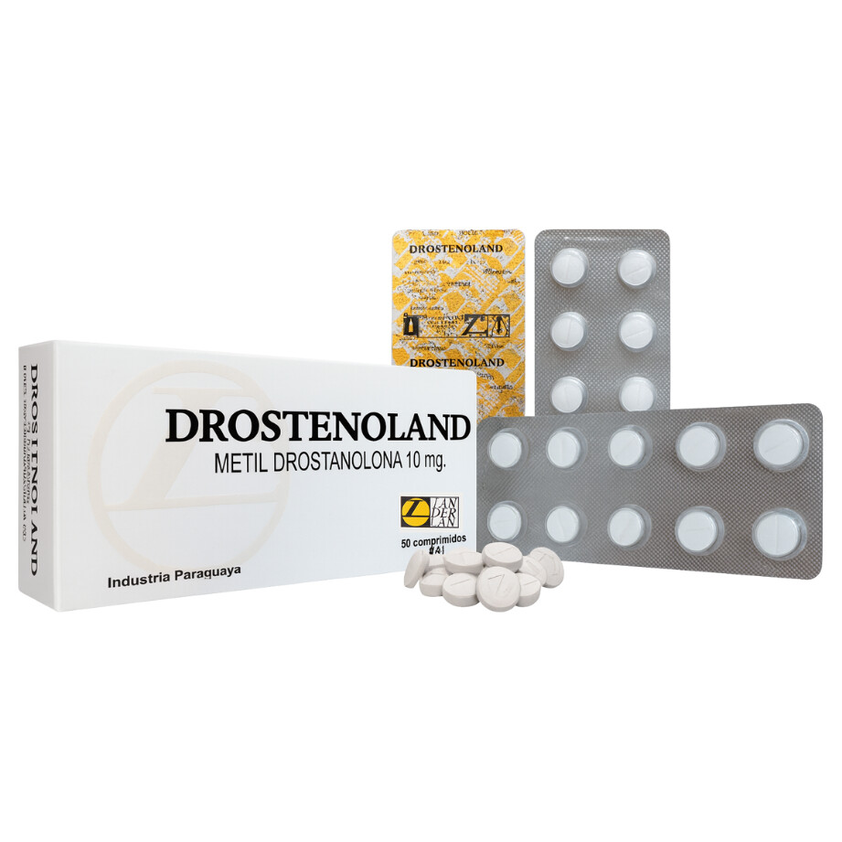 Masteron — Landerlan Drostenoland Metil Drostanolona 10mg 50 Comprimidos