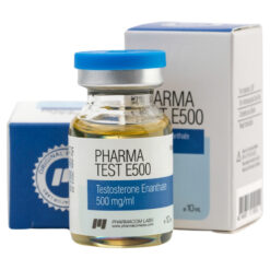 Enantato de Testosterona — Pharmacom Pharma Test E500 500mg/ml Testosterona Enantato