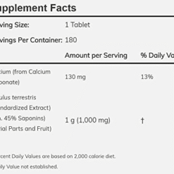 Tribulus — Now Sports 1000mg 90 Cápsulas