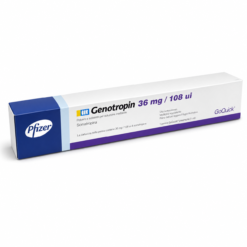 GH — Pfizer Genotropin Hormônio do Crescimento 108UI Caneta