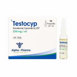 Cipionato de Testosterona — Alpha Pharma Testocyp 250mg 10x1ml