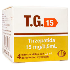 Tirzepatida — TG 15mg 4 Ampolas Caixa Nova