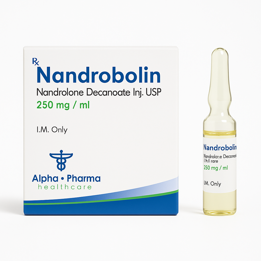Deca Durabolin — Alpha Pharma Nandrobolin Decanoato de Nandrolona 250mg/mL