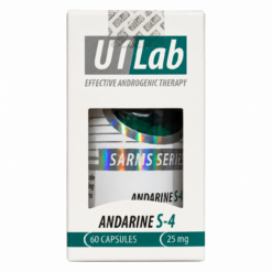 Andarine S-4 — UTLab SARM 25mg 60 Cápsulas