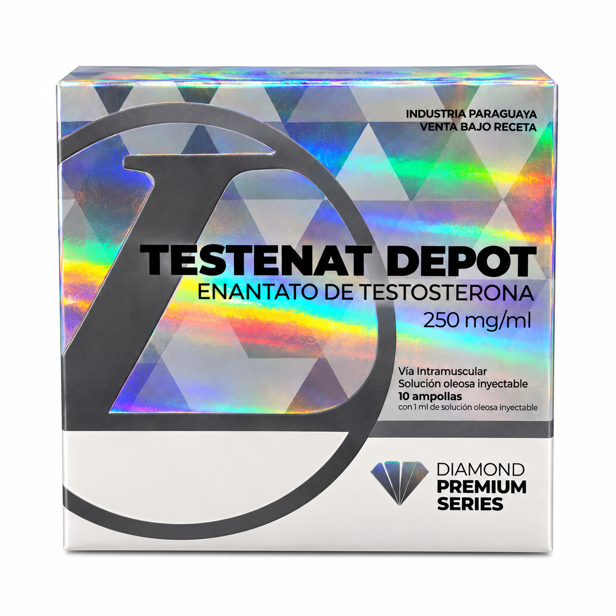 Testenat Depot — Diamond Premium Series Enantato de Testosterona 250mg/mL