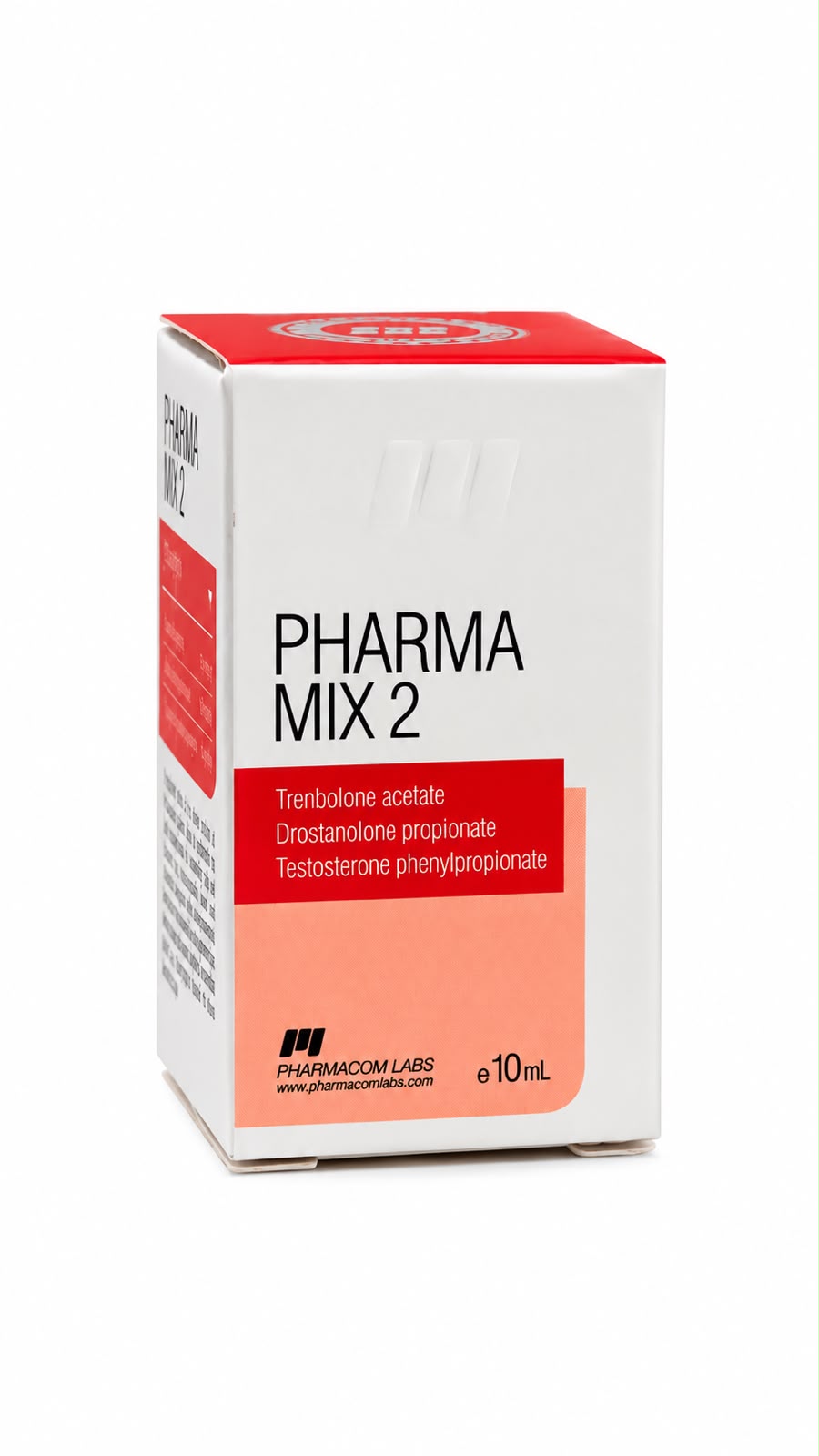 Mix 2 — Pharmacom Acetato de Trembolona ona 175mg/mL, Propionato de Drostanol00mg/mL, Fenilpropionato de Testosterona 75mg/mL
